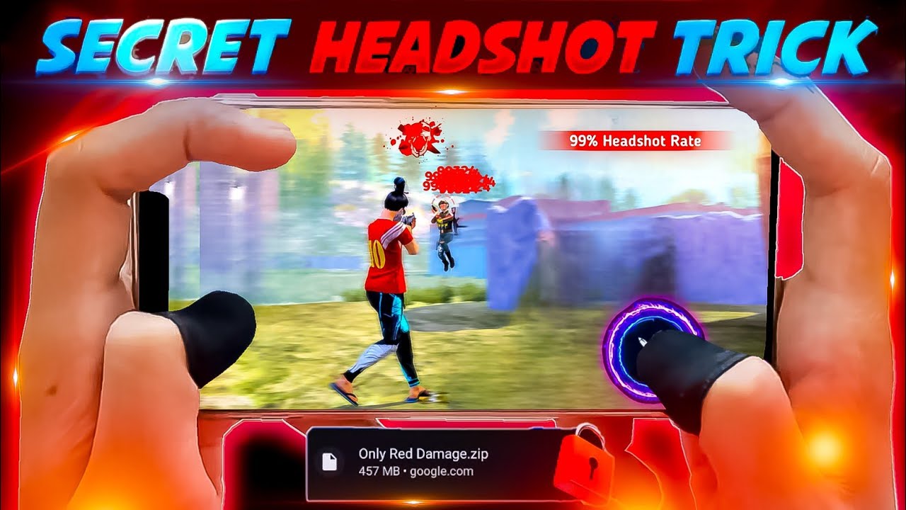 One Tap Headshot Trick | Free Fire Headshot Trick & Setting | 2gb, 4gb, 6gb Ram sensitivity setting