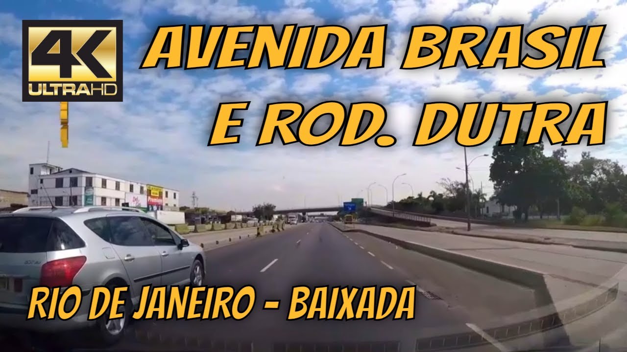 【4K】🚕 AVENIDA BRASIL and DUTRA | Rio de Janeiro by Car