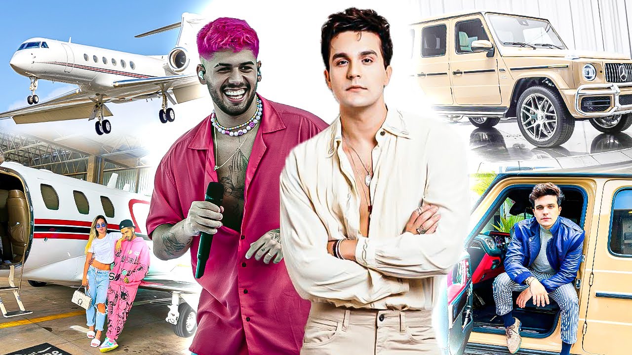 Quem tem a vida mais luxuosa ZÉ FELIPE ou LUAN SANTANA? Fortuna, Mansões, Carros, Jatinho...