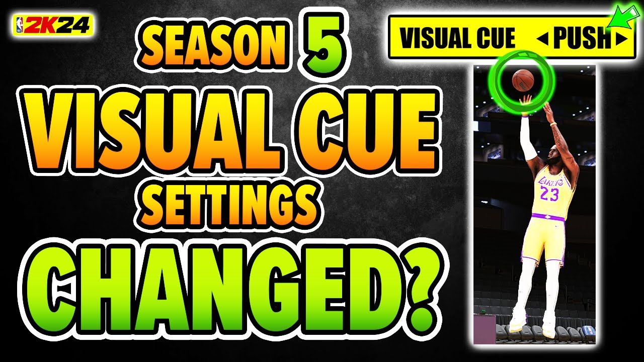 2k Changed VISUAL CUE settings?