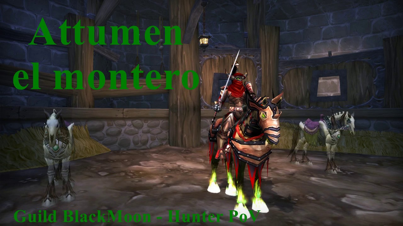 Attumen the huntsman/el montero. Regreso a Karazhan, esp&iacute;ritus infernales y semiwipe.