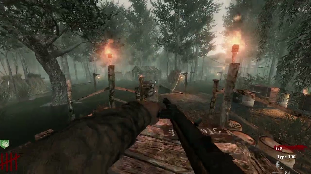1 box hit and 1 wall weapon on all treyarch maps (WAW shi no numa)