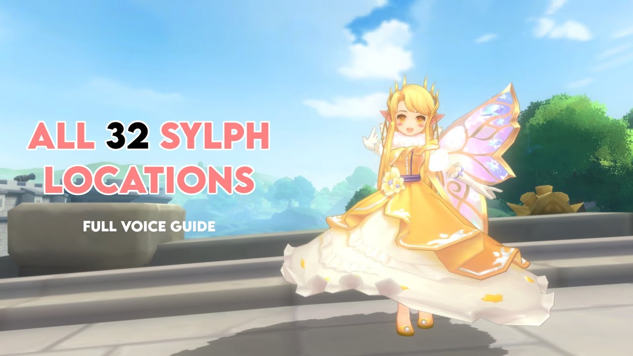 ALL 32 SYLPH LOCATIONS~ 💗 | Tears of the Ancient City