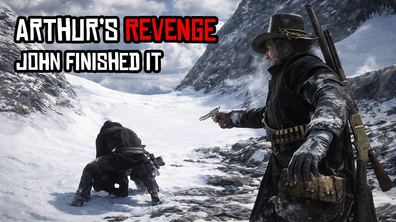 RDR2 Ending: How John Marston Finally Killed Micah Bell | Justice For Arthur Morgan