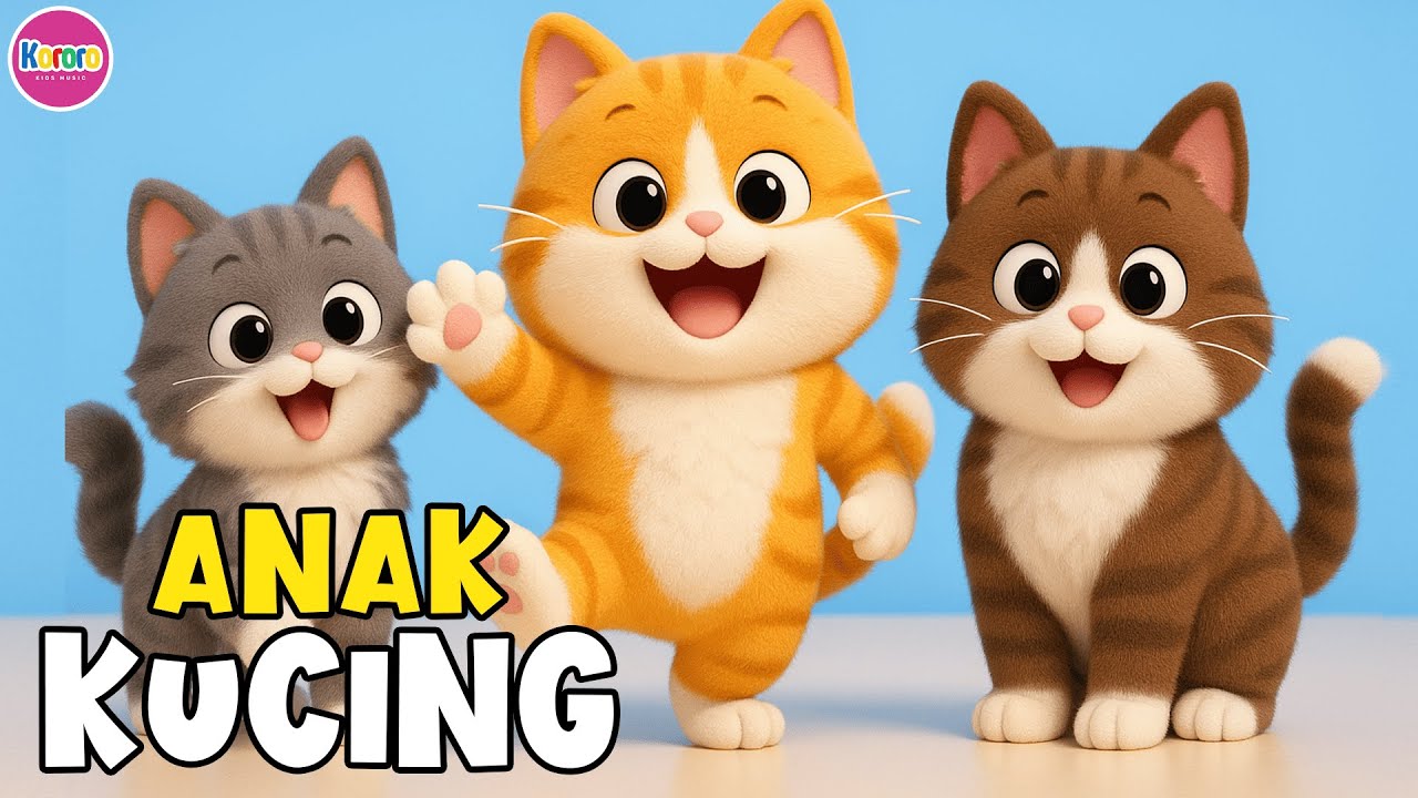 ANAK KUCING MEONG MEONG - Lagu Anak Anak - Lagu Anak & Balita Paling Viral Terpopuler
