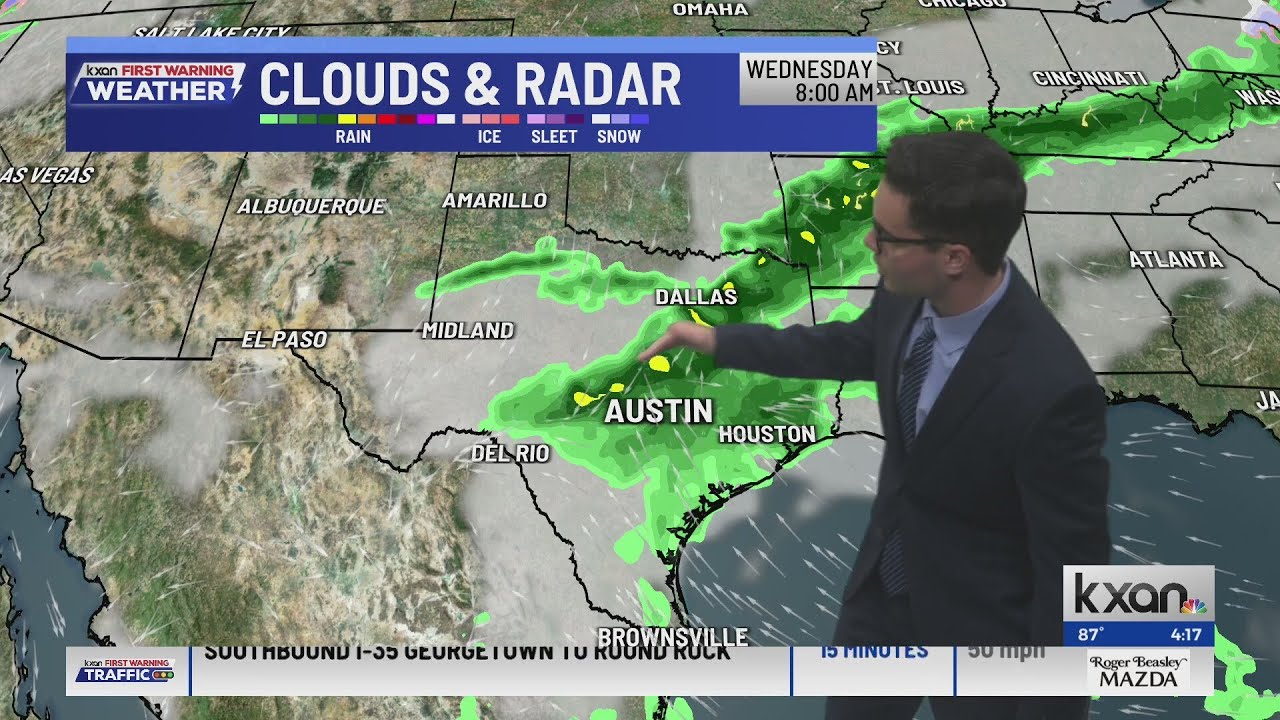 Numerous rounds of showers possible next week | KXAN Weather Forecast (Feb. 27)
