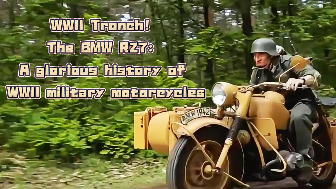 WWII Tronch! The BMW R27: A glorious history of WWII military motorcycles