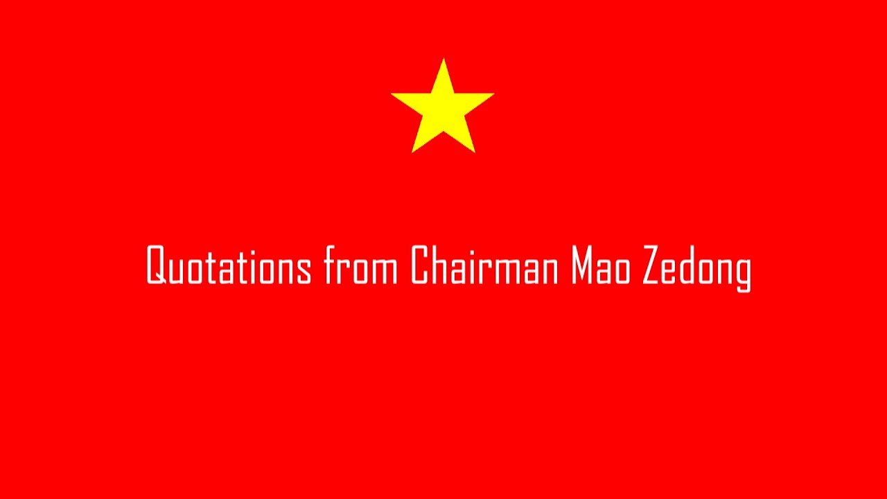 Quotations from Chariman Mao (Full Audiobook) (The Little Red Book)