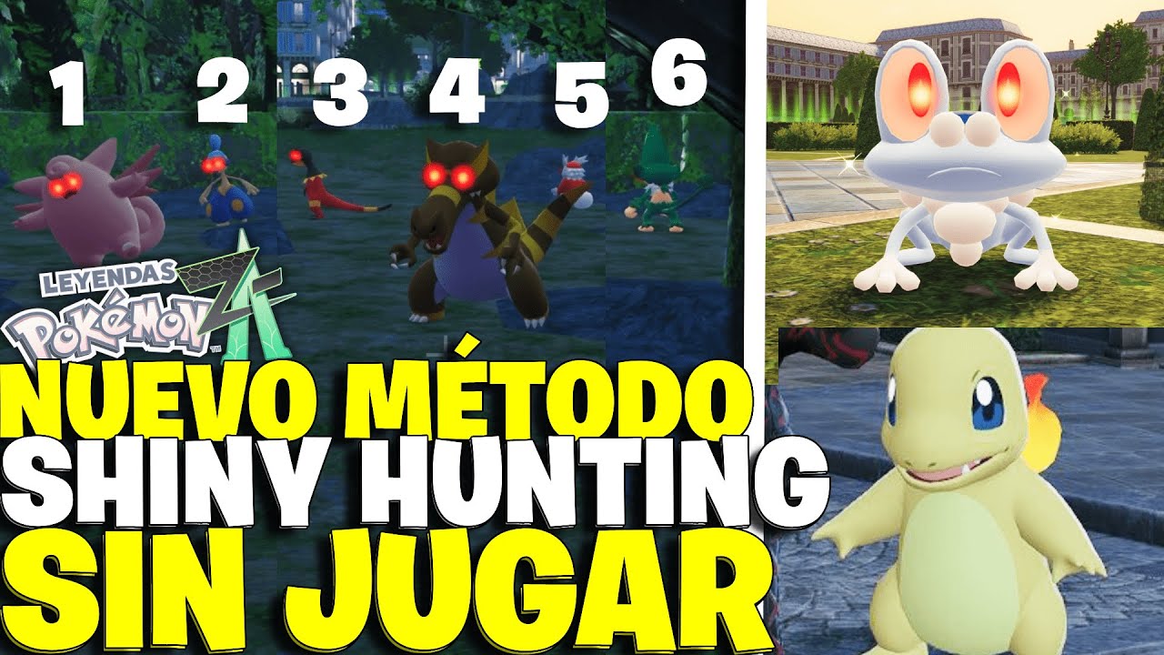 COMO hacer SHINY HUNTING MODO DIOS sin JUGAR (AFK) en POK&Eacute;MON LEYENDAS Z-A