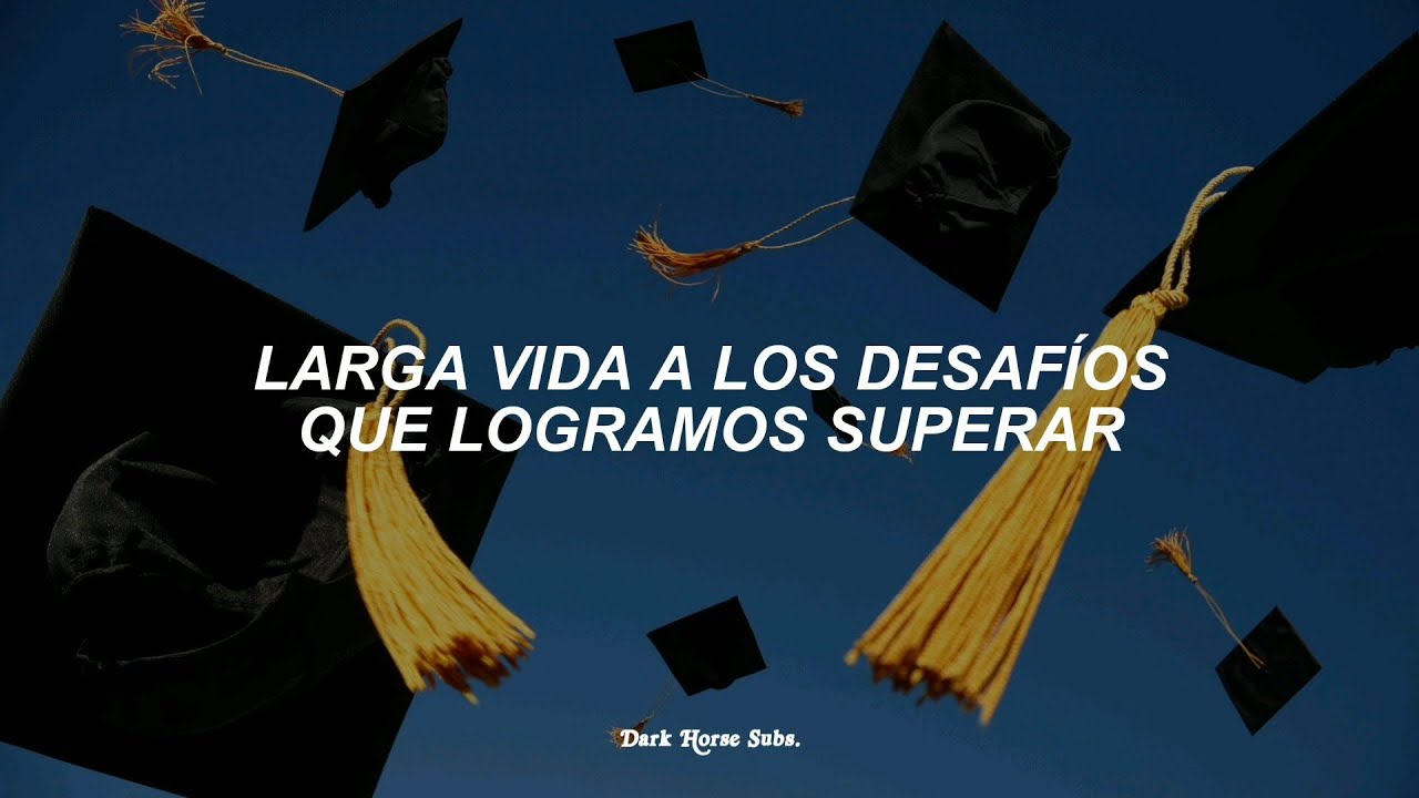 Esta canci&oacute;n es perfecta para el d&iacute;a de tu graduaci&oacute;n.