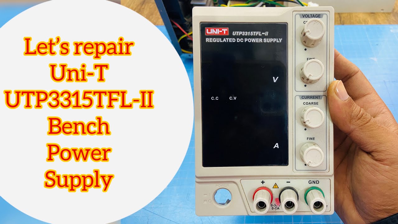 Repair Uni-T UTP3315TFL-II power supply || 30V 5A