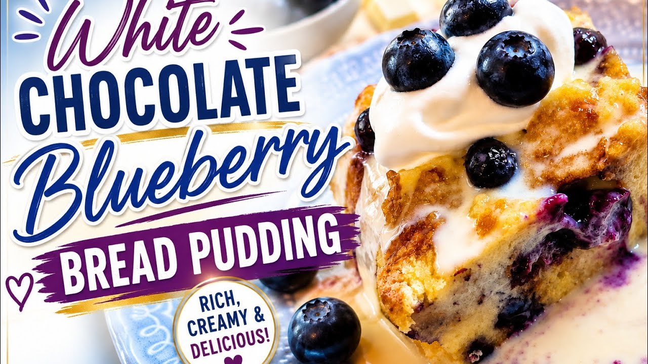 Wonderful White Chocolate Bread Pudding Recipe