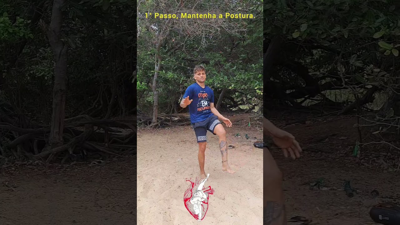 M. Madonna Tutorial do Dublê Em Três Passos. #CorpoAlmaEmMovimento #madonnacapoeira #mestremadonna