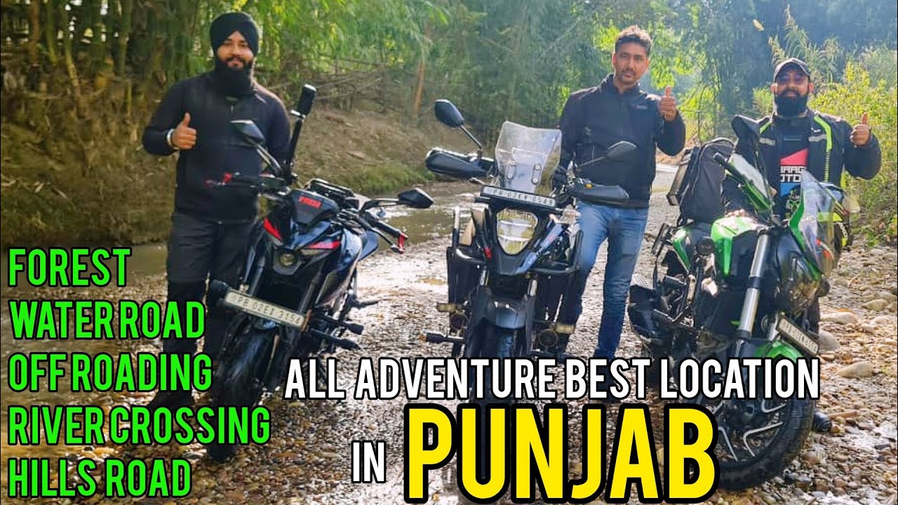 Adventure in Punjab #forest #offroading #rivercrossing 