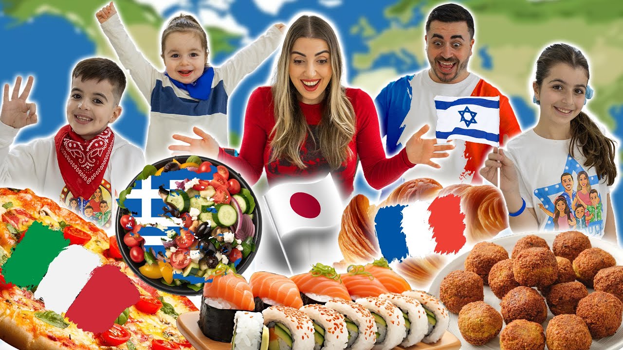 מגשי הצבעים מהטיקטוק רק לפי מדינות !