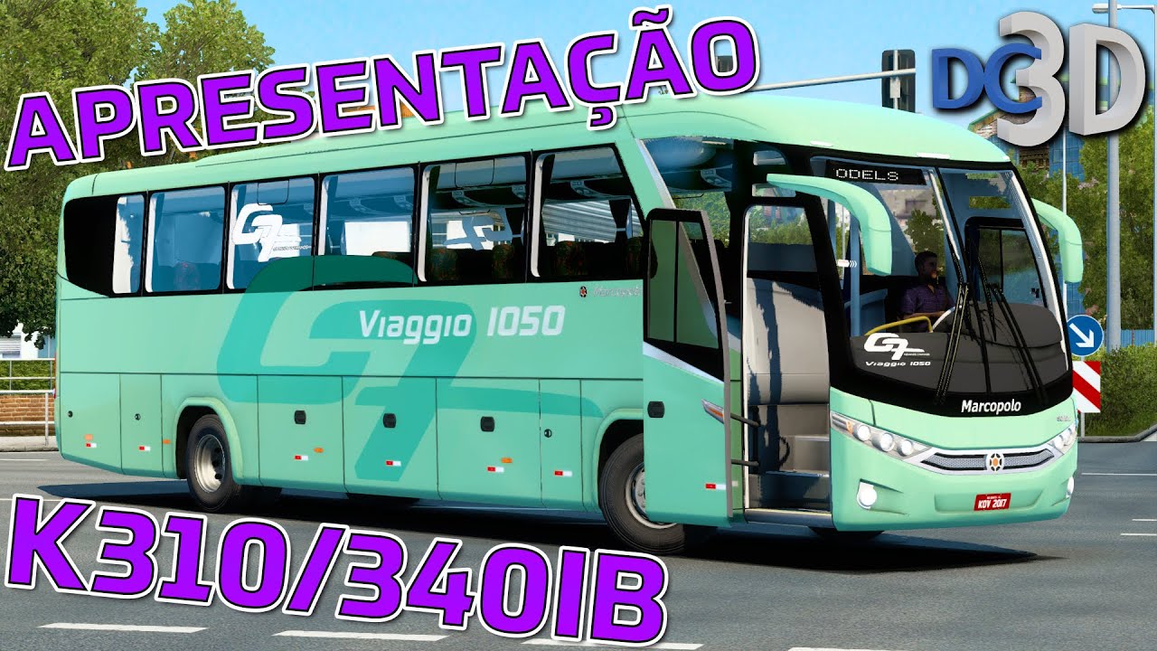 APRESENTA&Ccedil;&Atilde;O MARCOPOLO VIAGGIO G7 1050 SCANIA K310/K340IB - BY DC3D!
