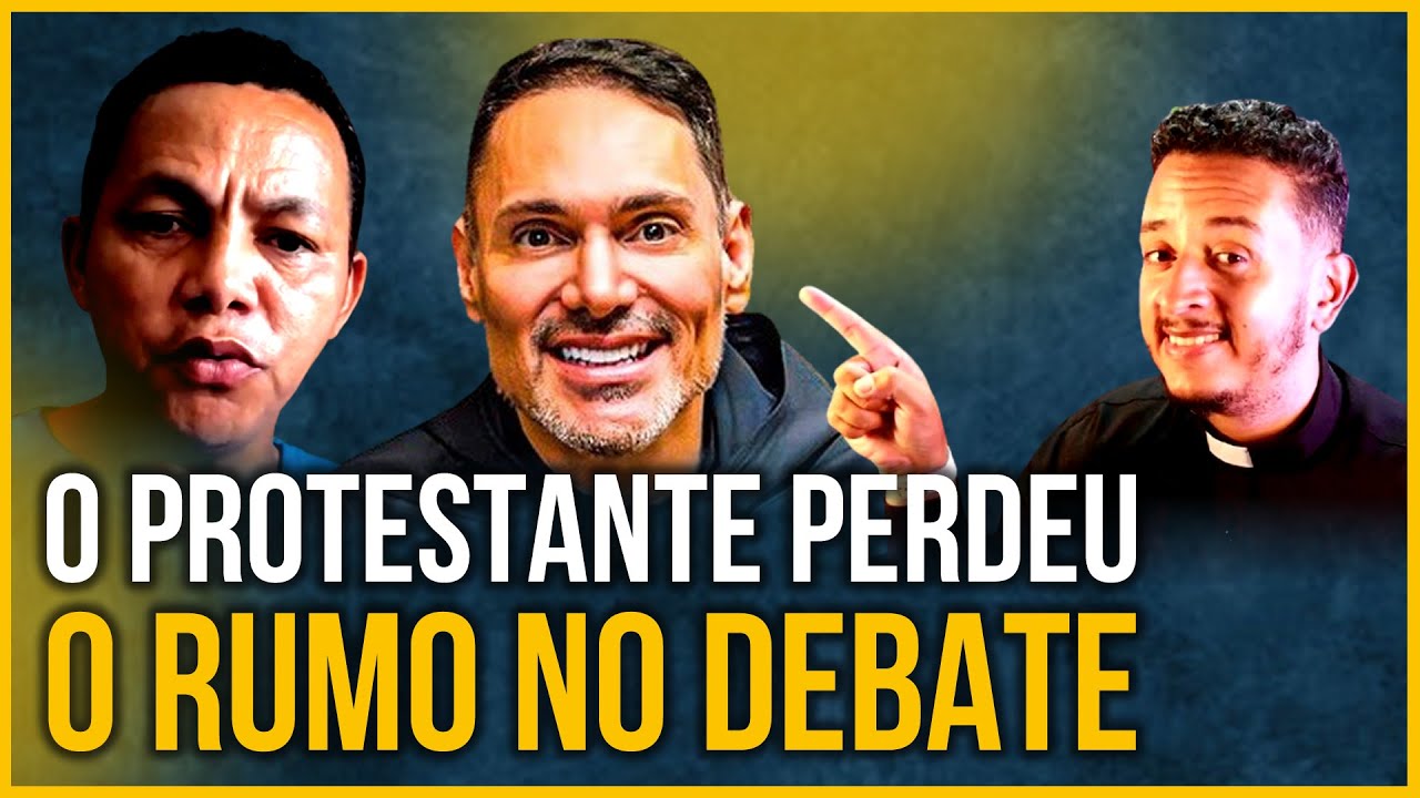 PROTESTANTE É HUMILH4D0 AO TENTAR REFUTAR O PADRE FÁBIO MARINHO