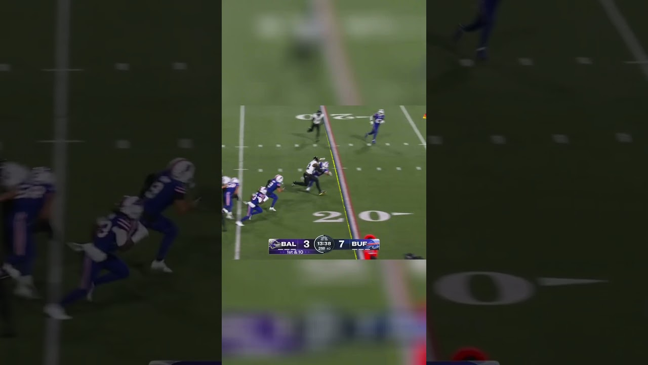 Derrick Henry's 30 Yard Touchdown Run! Ravens Take Lead