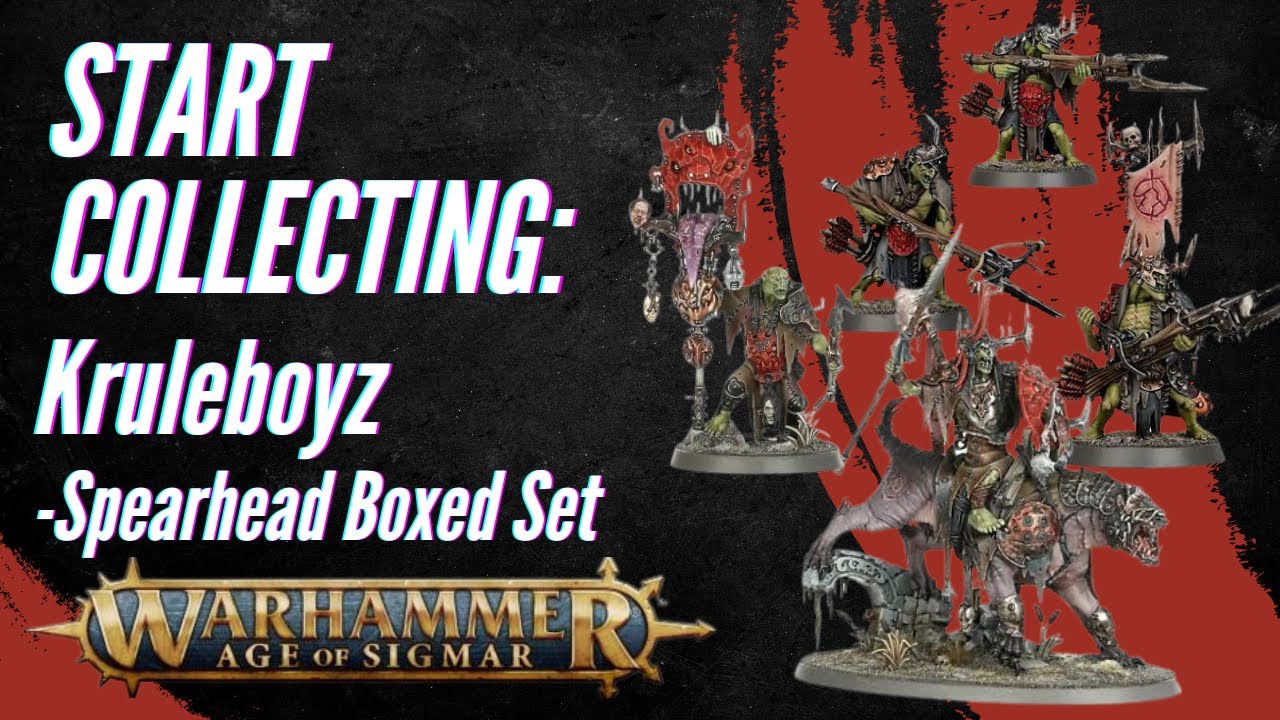 Start Collecting Warhammer Age of Sigmar: Kruleboyz - Spearhead Boxed Set