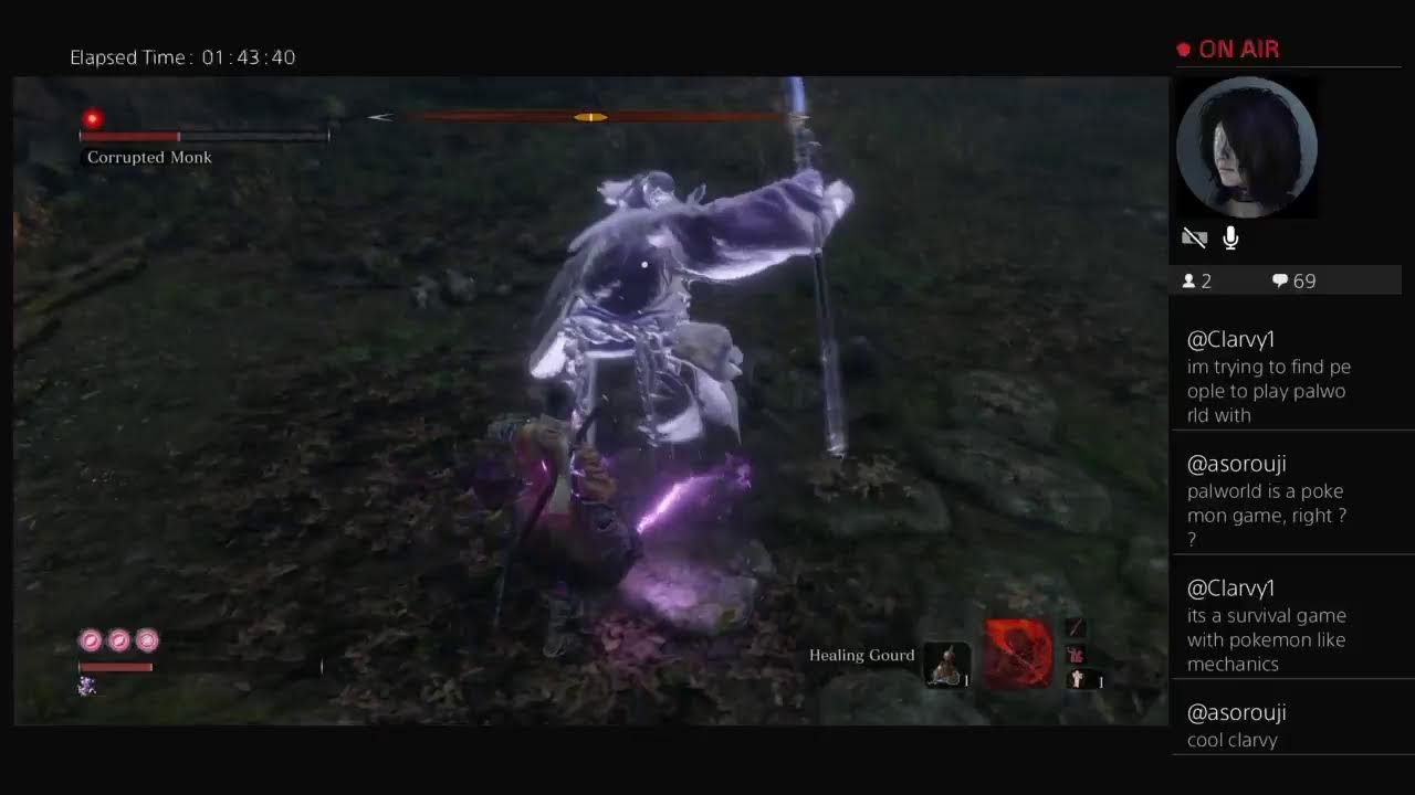 Can A Newb Souls Player Handle SEKIRO | Its Boss Time (Again) | Live 3/17 Part 8