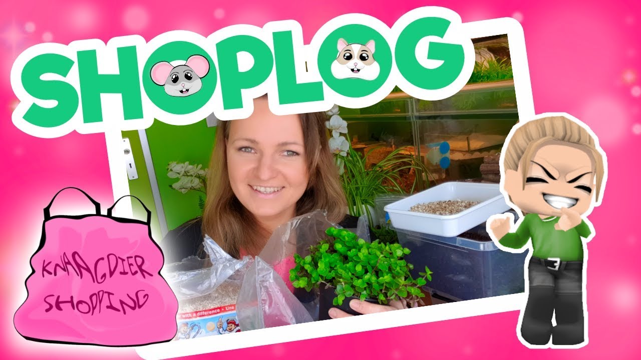 👝 💐 SHOPLOG Plantjes, Humus, Houtvezel.... voor de hamsters
