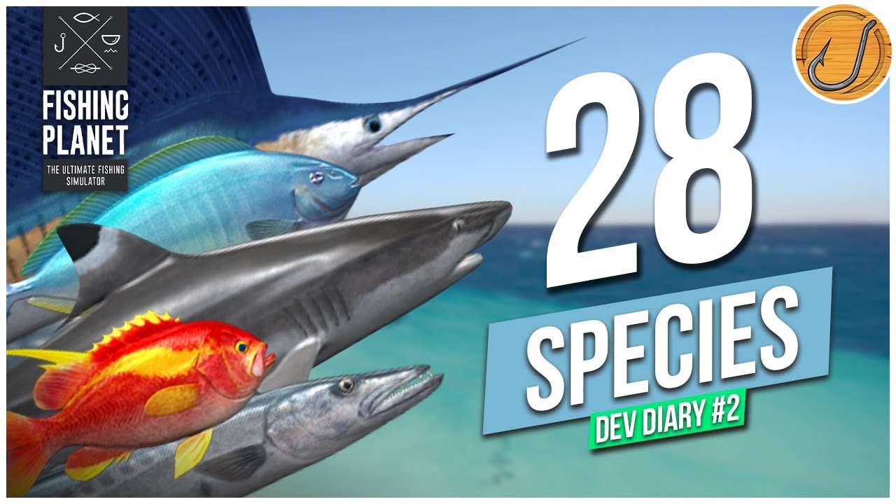 Нумаа Куда — Дневник разработчиков №2: ВСЕ 28 видов рыб! | Fishing Planet
