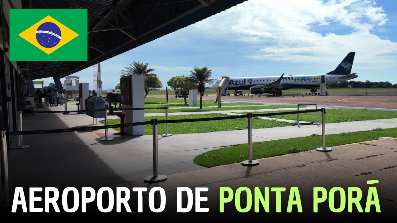 FRONTEIRA Brasil X Paraguai AEROPORTO de PONTA PORÃ MS