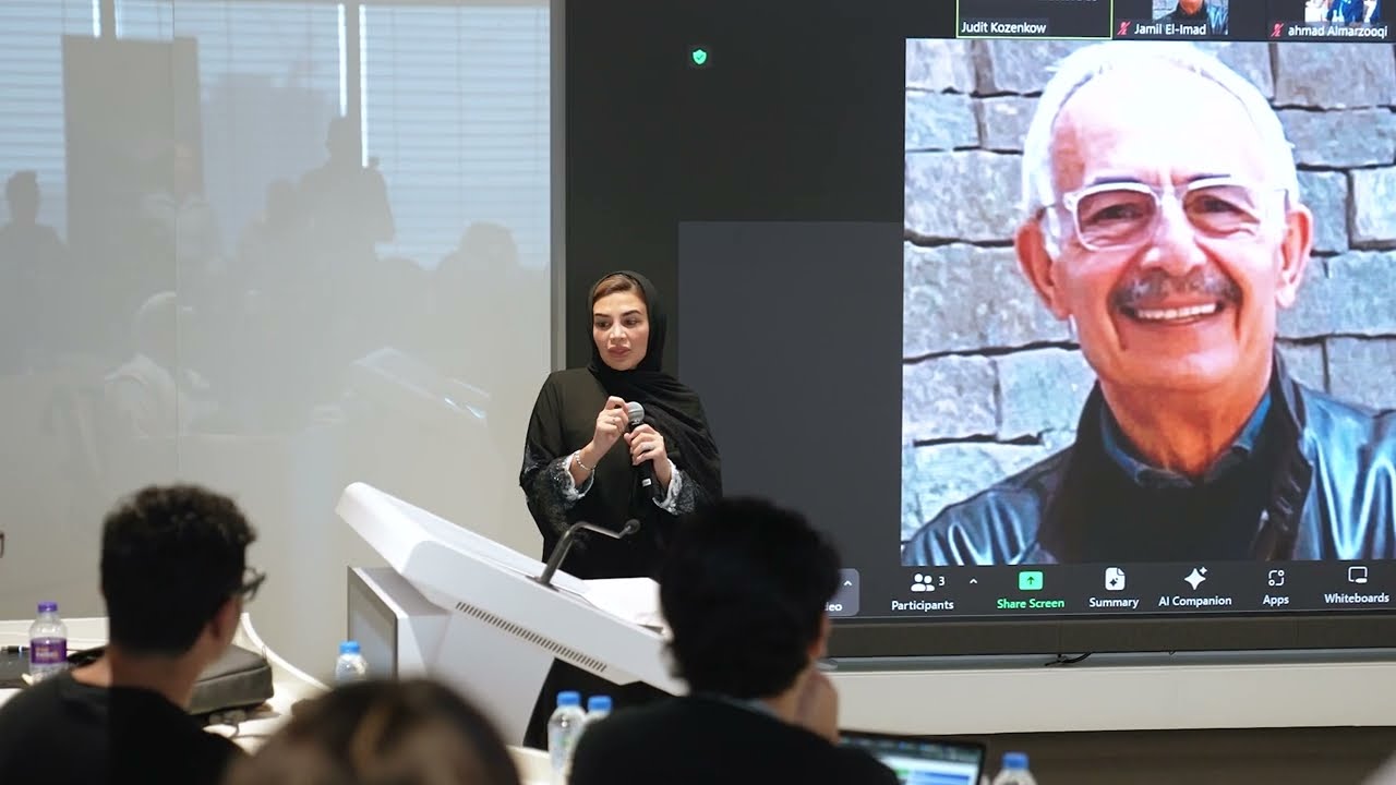 AI Jay, the Digital Twin of Dr Jamil El-Imad, keynote speech.
