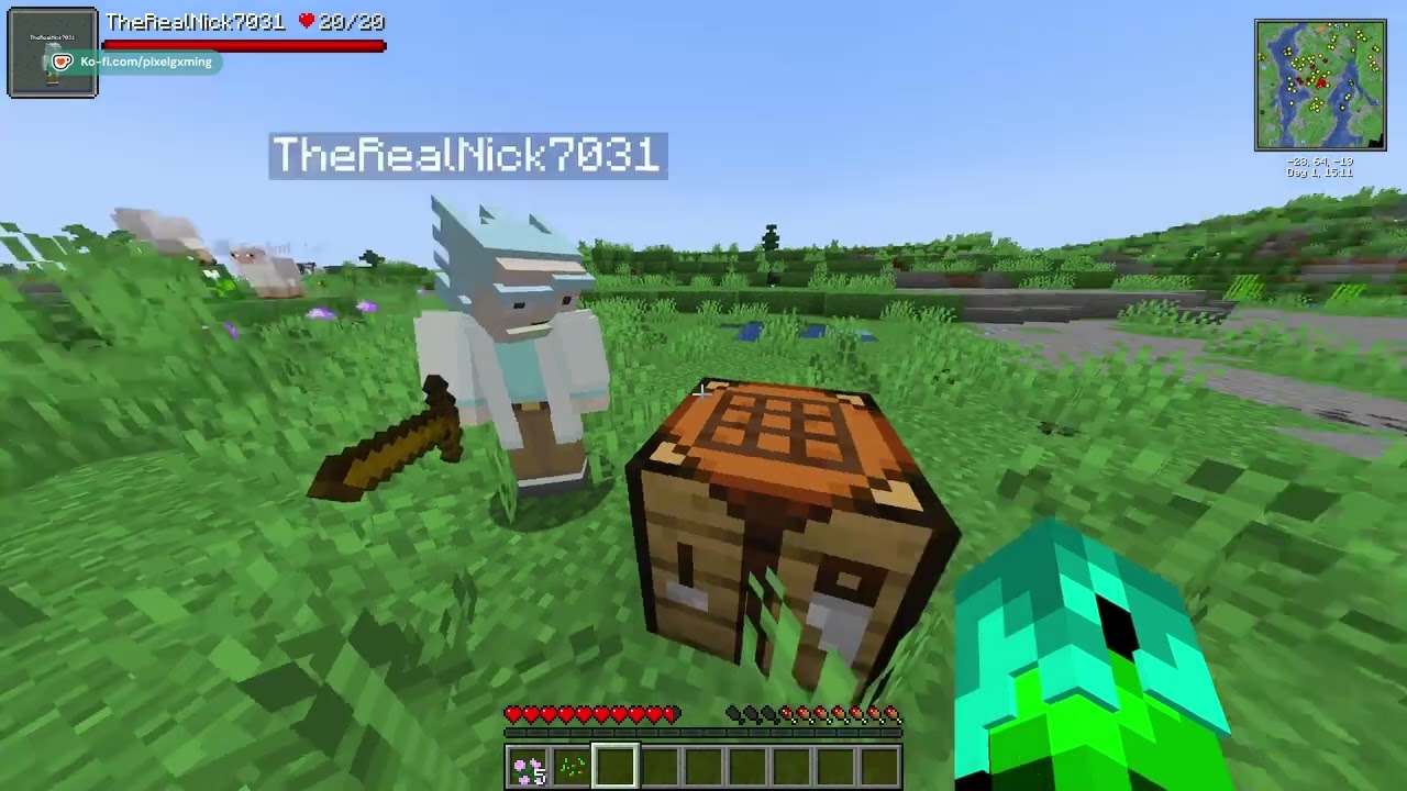 Neues Minecraft Projekt! Minecraft Huso live mit @nur__nick | [Stream #1]