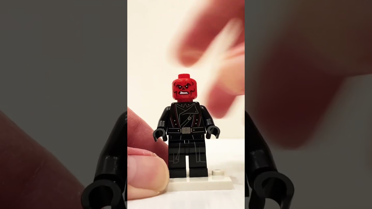 LEGO Minifigure Red Skull #lego #minifigures #marvel
