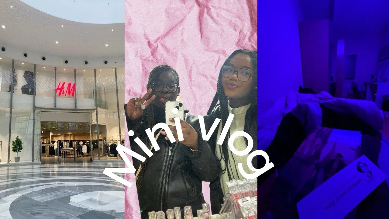 Mini vlog! Passez la journée avec moi!🫶🏾 (shopping,and meeting with friends. French vlog) 