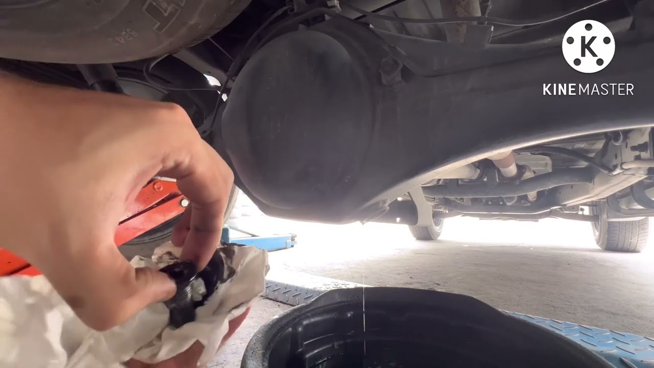 EP.003 เปลี่ยนน้ำมันเฟืองท้าย ไทรทัน/Triton 4N15 AUTO DIY ด้วยตัวเอง