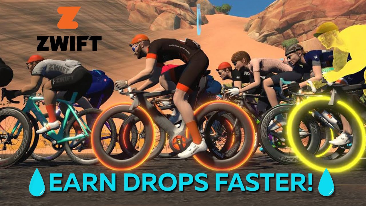 Зарабатывайте Drops быстрее в Zwift!