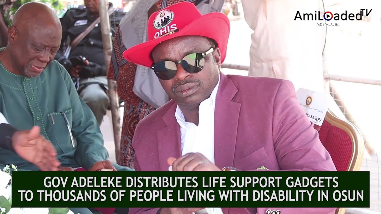 Thousands Of PLWD Benefit From Adeleke's Life-Support Gadgets Initiative In Osun
