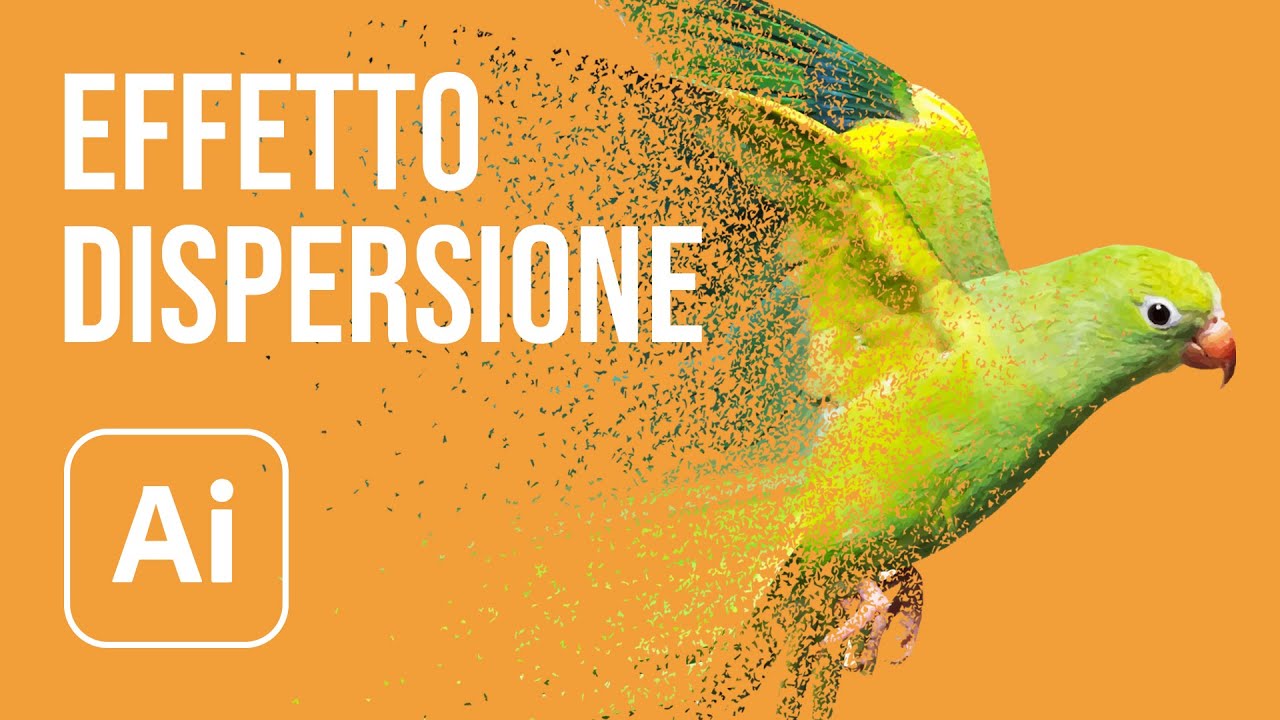 Effetto Dispersione con Adobe Illustrator