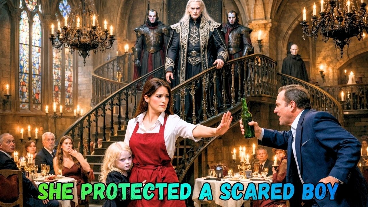 She Protected a Scared Boy… But His Father Was a Vampire King