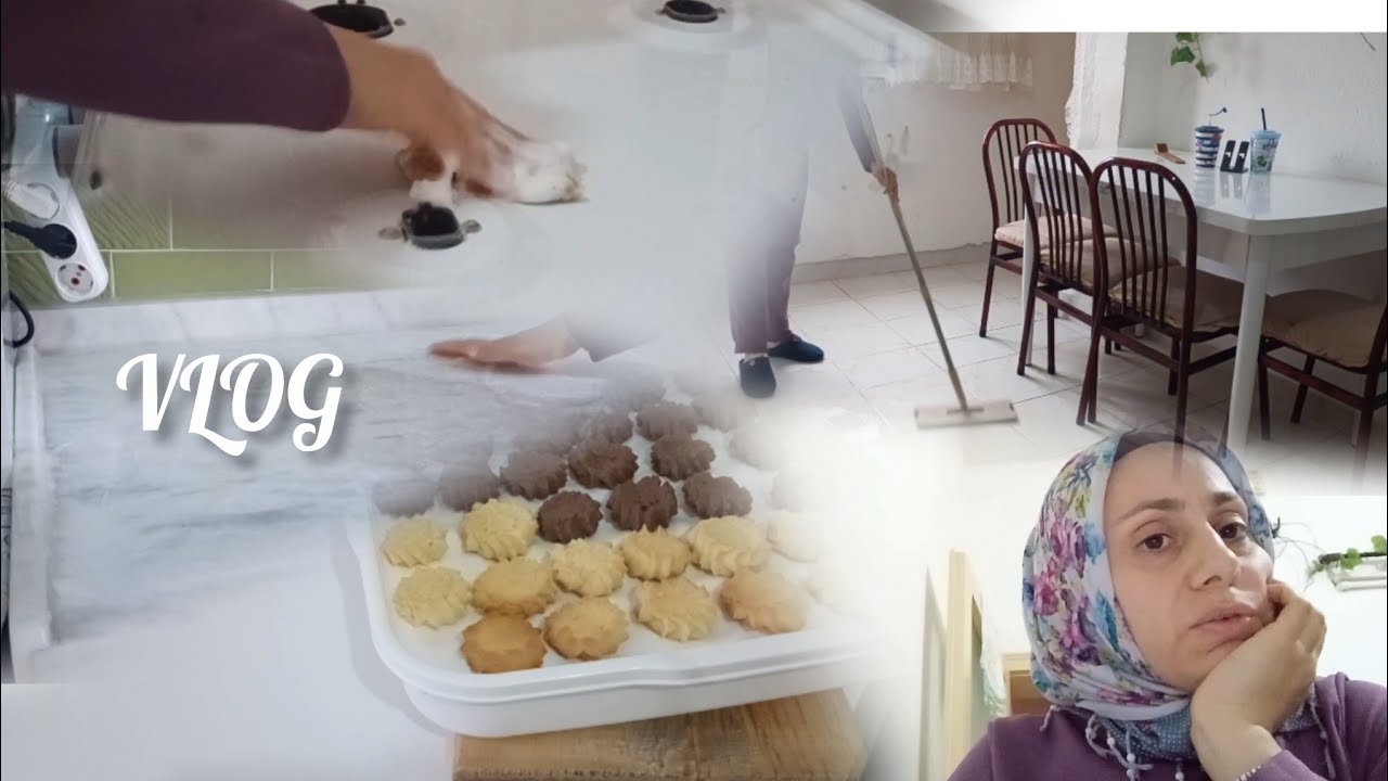 KÖPÜK KÖPÜK MUTFAK TEMİZLİĞİ VE  KURABİYE 🍪EV HALLERİ#Temizlikvlog #mutfaktemizligi