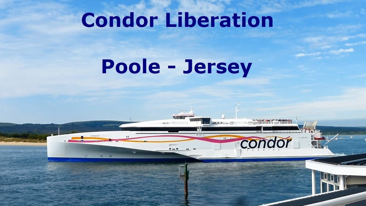 Condor Liberation Poole - Jersey Fast Ferry Crossing