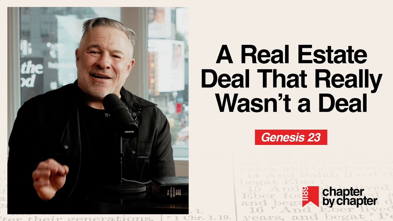 Genesis 23: A Real Estate Deal That Really Wasn't a Deal