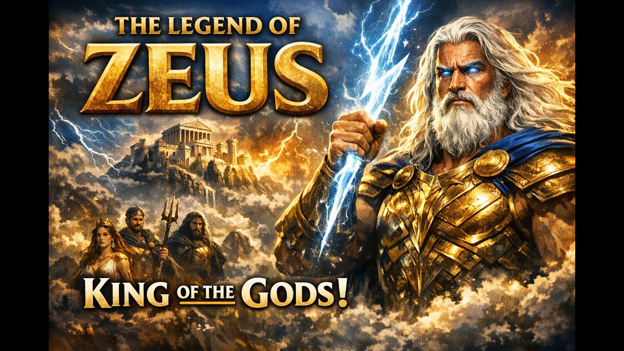 The Complete Story of Zeus | King of the Greek Gods Explained