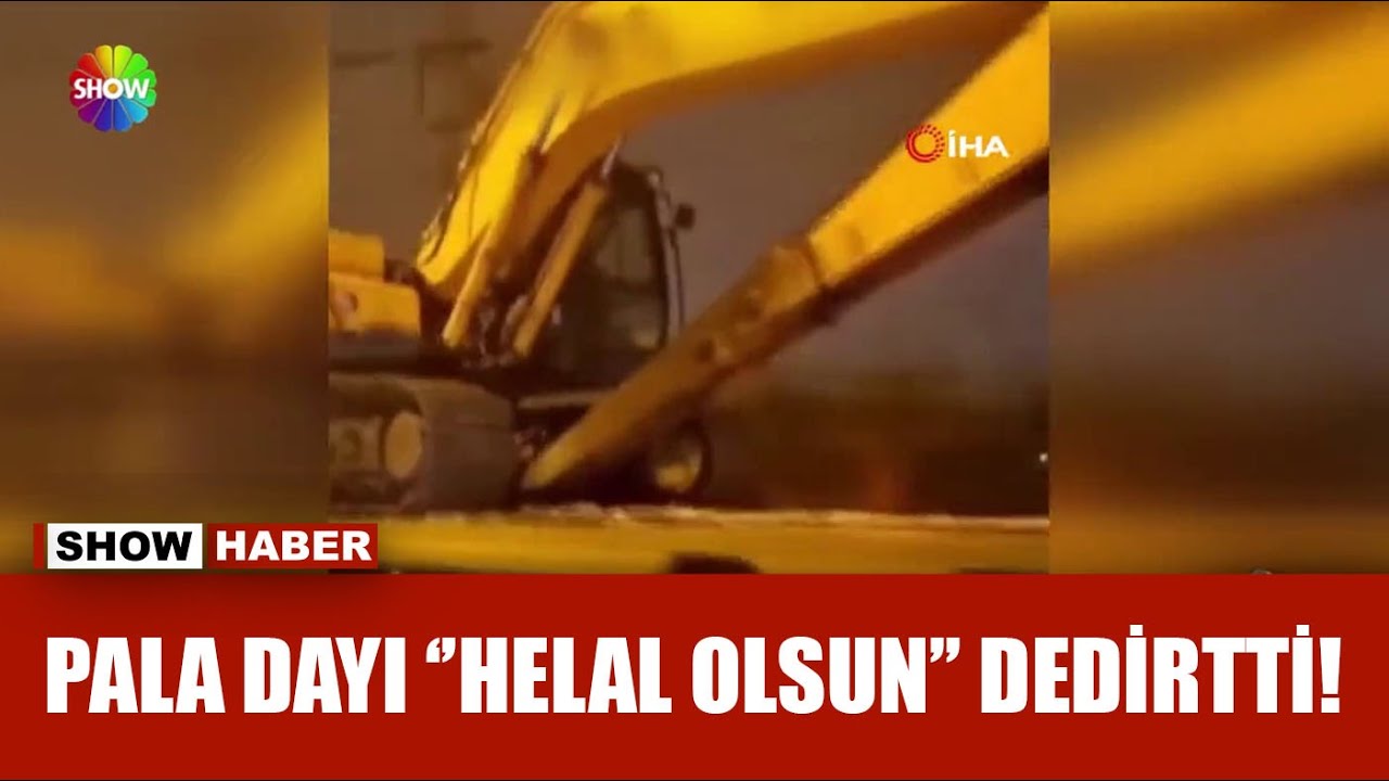 İş makinesini deprem bölgesine yetiştirdi
