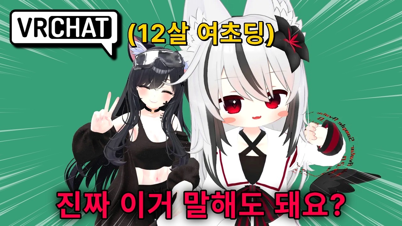 VR챗에서 12살 여초딩들 인터뷰했더니&hellip; 수위가 미쳤다ㅋㅋ