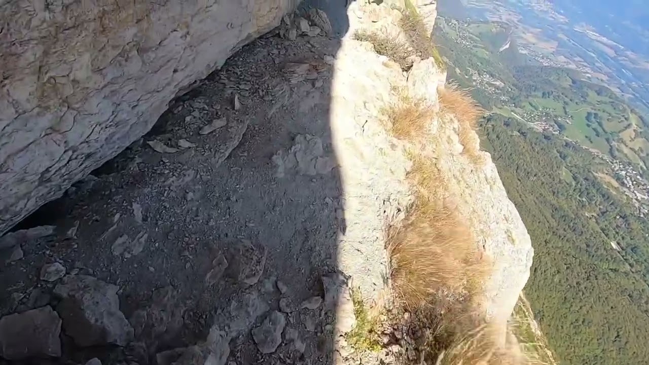 Dent de crolles - Vire Est (exposée) - oct 2023