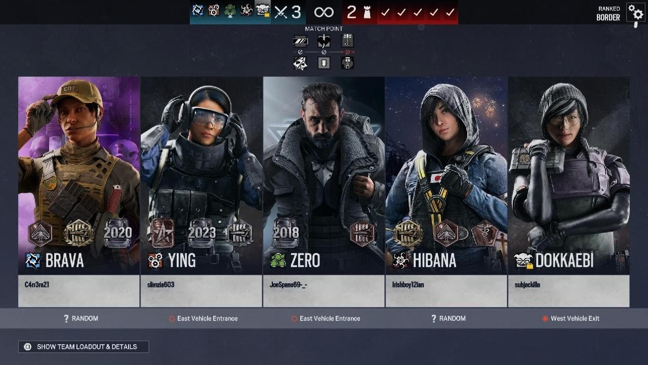 Tom Clancy's Rainbow Six Siege AFK winna During Bday