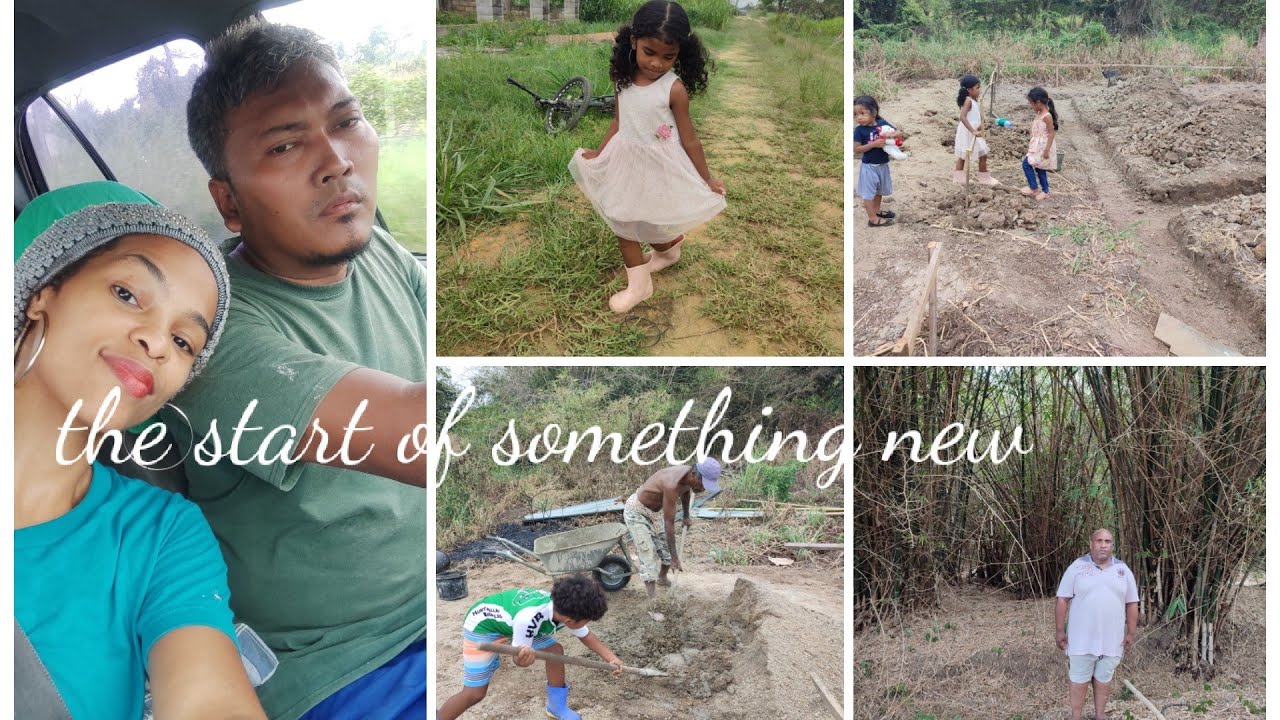The start of something new. 🤗🎊🙏🏠 Let God be the foundation🙏