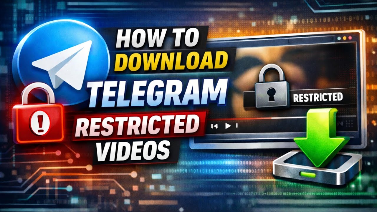 Download Telegram private channel videos l Telegram restricted content download 