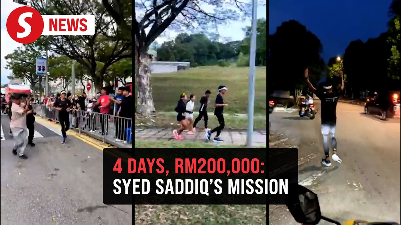 Syed Saddiq begins &ldquo;Gratitude Run&rdquo; from Putrajaya to Muar