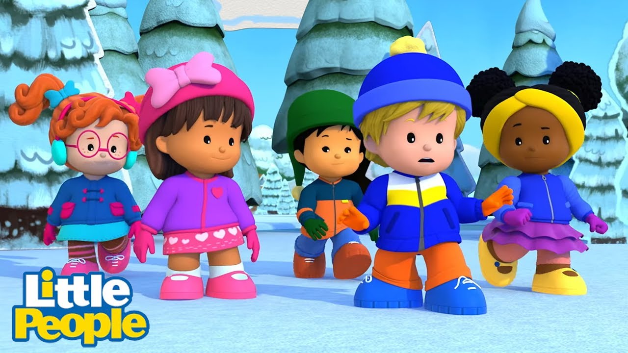 The Mysterious Snow Creature of Snowglobia | Preschool Learning | Little People - Fisher Price