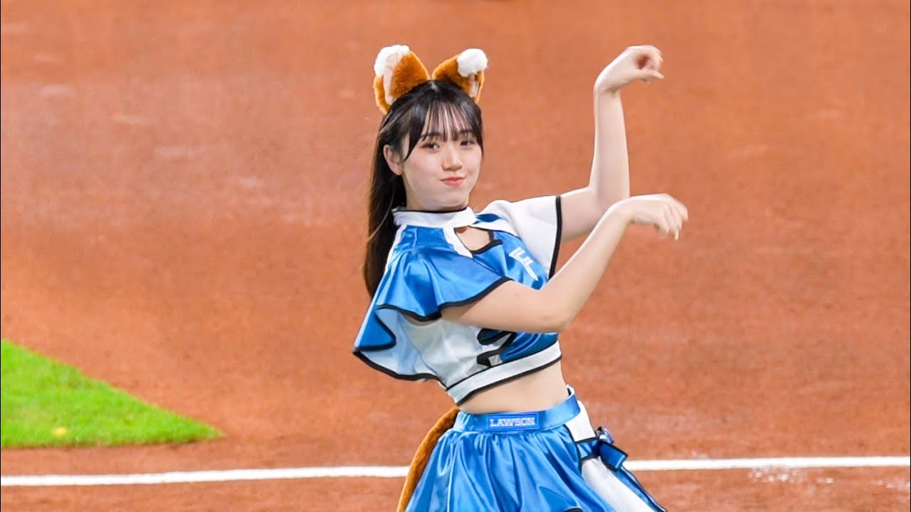 20260308 ファイターズガール 吉川聖菜さんの「きつねダンス」