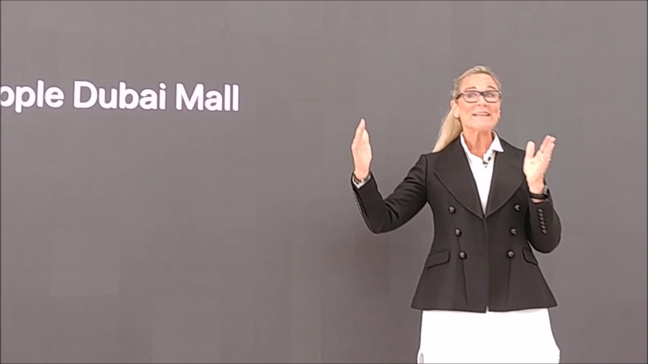 Angela Ahrendts - Reinvention 1.0 - Apple Dubai Mall Launch